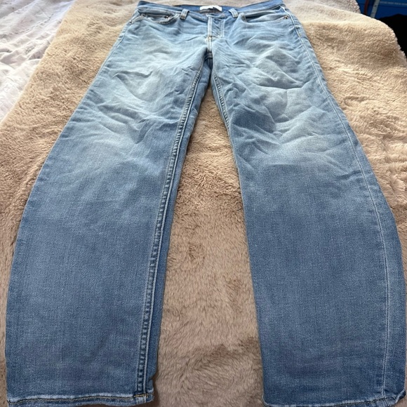 Redone straight leg jeans. Size 28. EUC. - Picture 2 of 6
